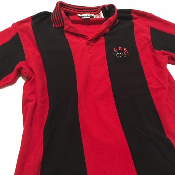 VTG Champion 1996 olympics polo shirt size large - Picture 3 of 6